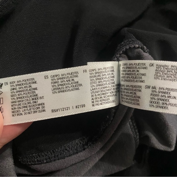 SPANX Star Ready To Wow Riding Gray Black Ankle Leggings Waist Pull On - Picture 5 of 5